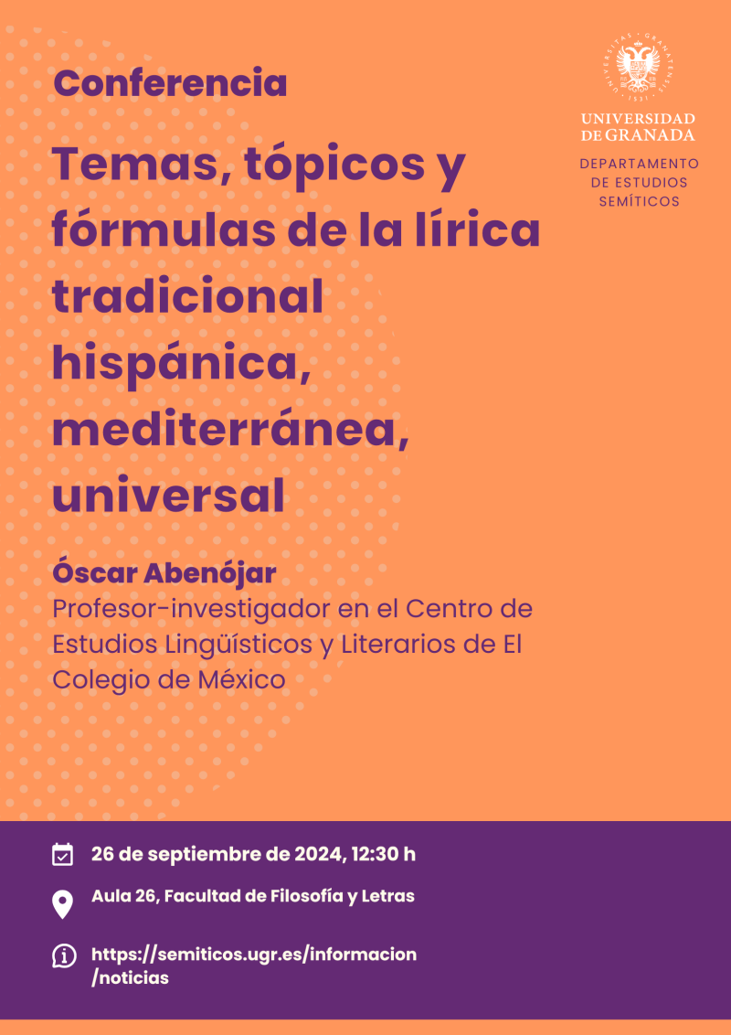 Cartel de la conferencia Cartel de la conferencia