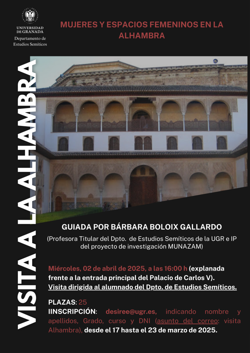 Cartel de la visita Cartel
